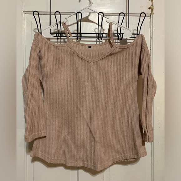 Never Worn! “Cold Shoulder” Blouse - Picture 2 of 3